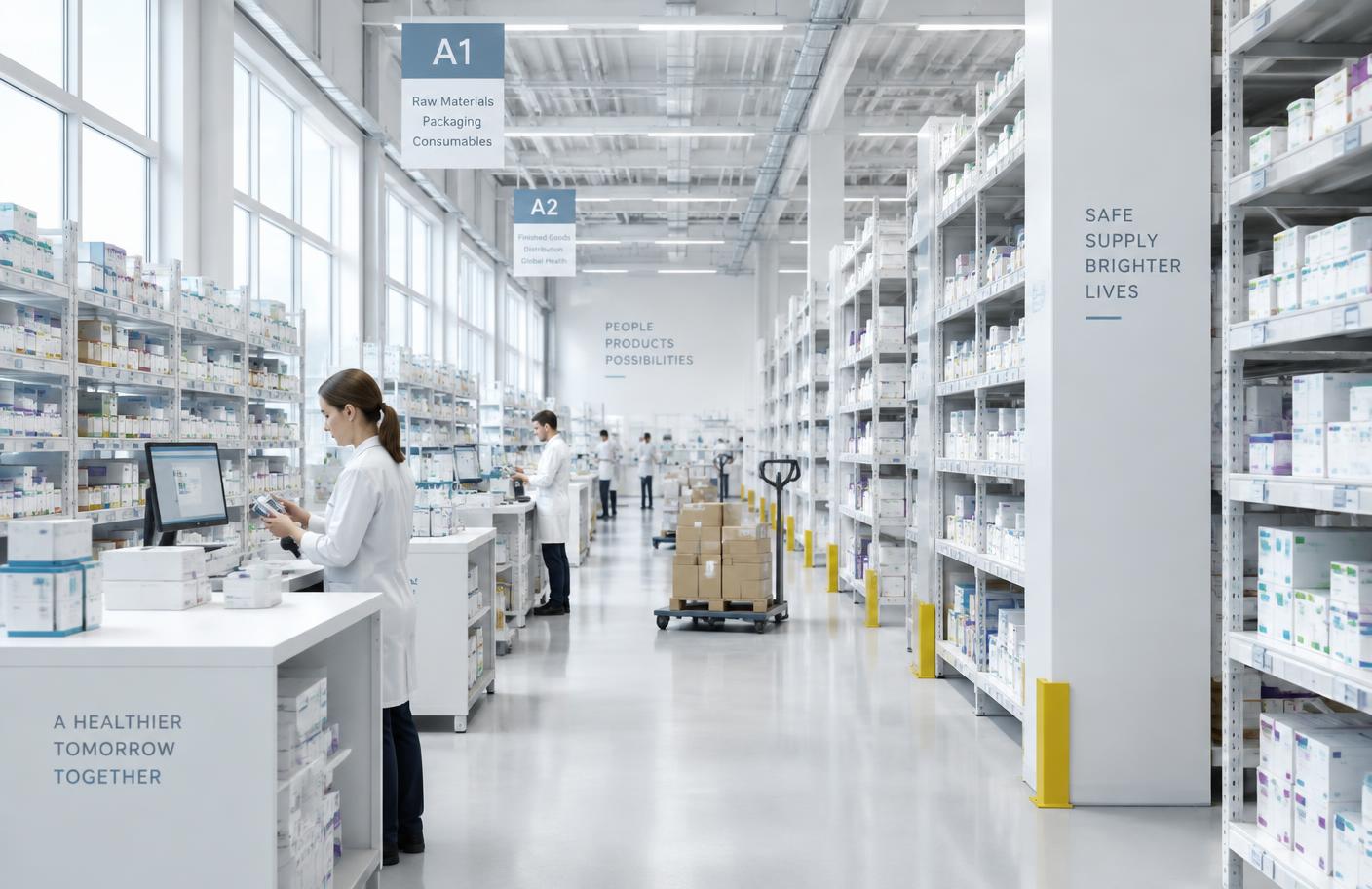 Centro de almacenamiento y distribución farmacéutica